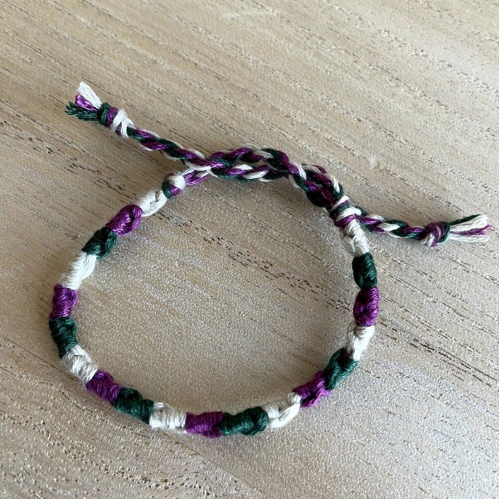 Cyra Bracelet anklet trendy comfortable tie embroidery thread woven gift